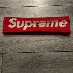 Supreme new era big logo headband (2014)